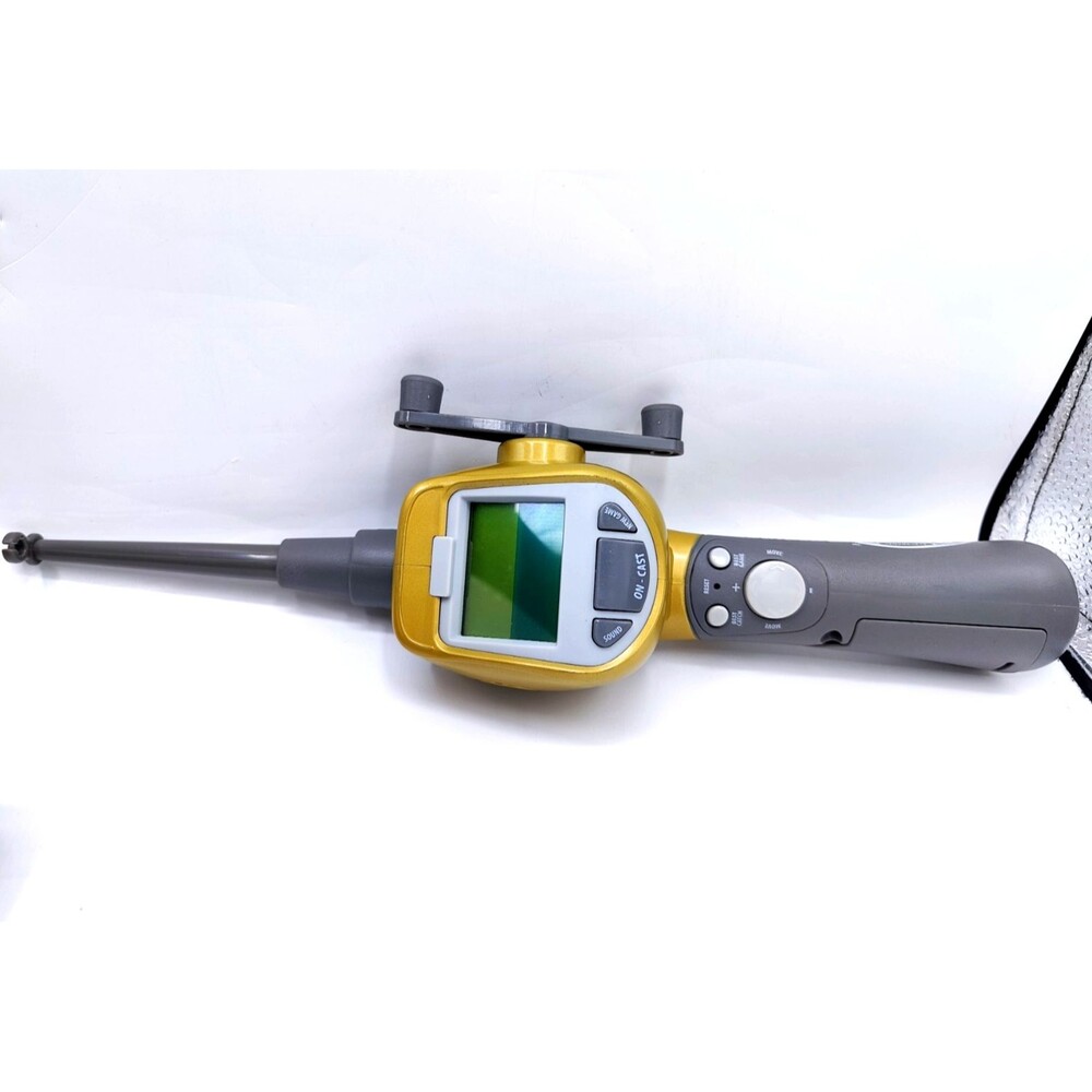 Electronic Sport Fishing Game Hand Reel Cast Sounds Shakes Handheld Travel Works